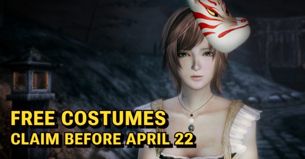 Last chance to grab FREE costume DLCs for FATAL FRAME: Maiden of Black Water and Mask of the Lunar Eclipse