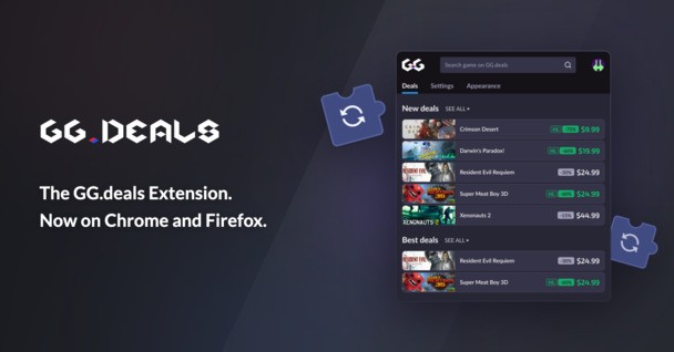 The official GG.deals extension is now available on Chrome and Firefox! (updated)