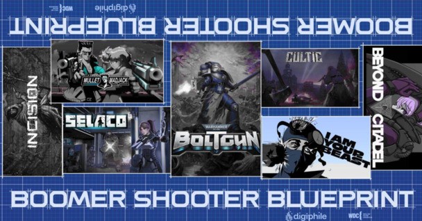 Digiphile's other bundle, Boomer Shooter Blueprint, packs a full blast of retro action