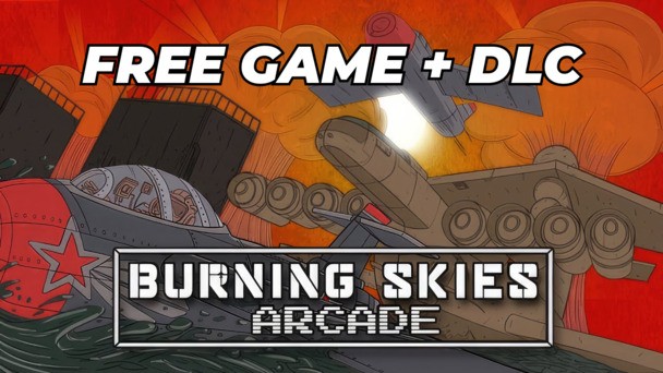 Get FREE DLCs for an F2P Burning Skies Arcade for a limited time on Steam