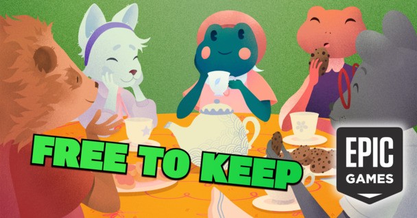 Show up to a tea party phone in hand with the latest Epic mobile FREEBIE
