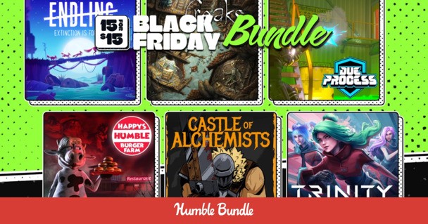 Humble 15 for $15 Black Friday Bundle is live and delivers a big collection of games