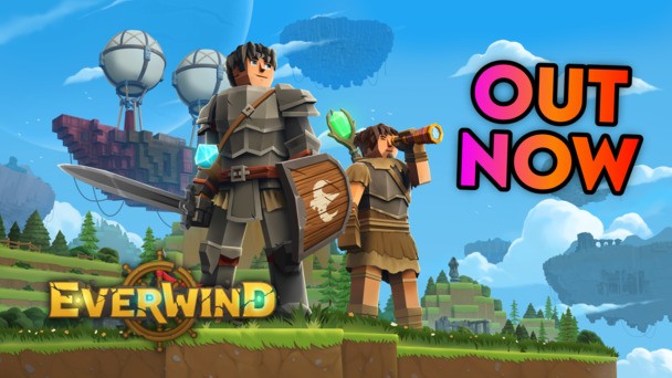 Take to the skies in voxel RPG Everwind, out now on Steam & discounted for a limited time!