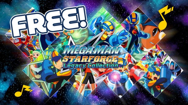 FREE Mega Man Star Force Legacy Collection BGM DLC is up now on Steam and consoles