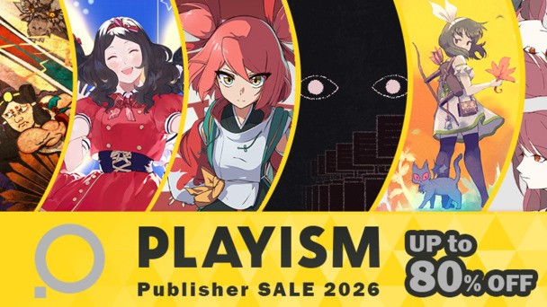 Steam Playism Sale 2026 offers up to 80% off the publisher catalog