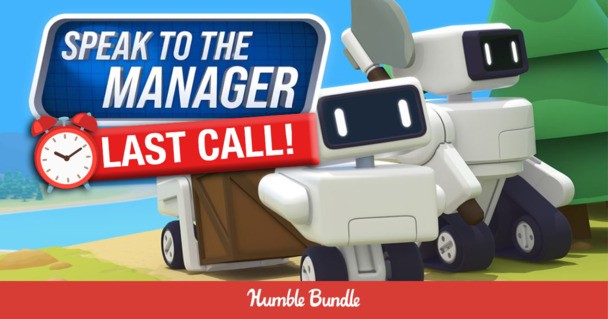 LAST CHANCE: Humble Speak to the Manager Bundle has you build, balance, and battle