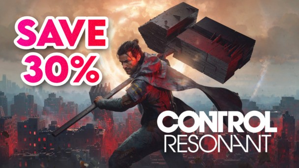 Save big on CONTROL Resonant Steam keys with up to 30% off ahead of launch!