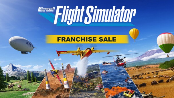 Steam’s Microsoft Flight Simulator Franchise Sale soars with discounts of up to 80%