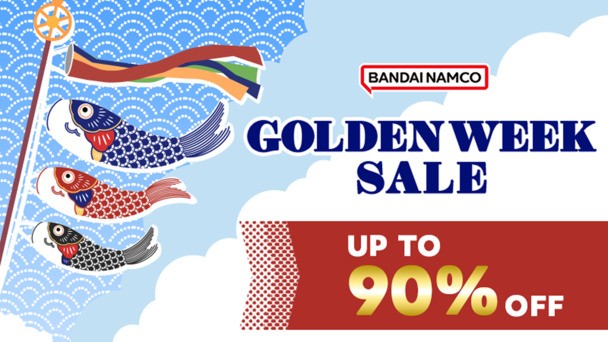 BANDAI NAMCO Golden Week Sale 2026 is live on Steam