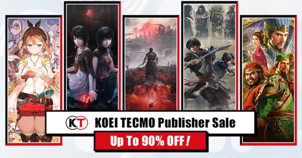 Save up to 90% on Koei Tecmo games in the new Golden Week 2026 Sale on Steam