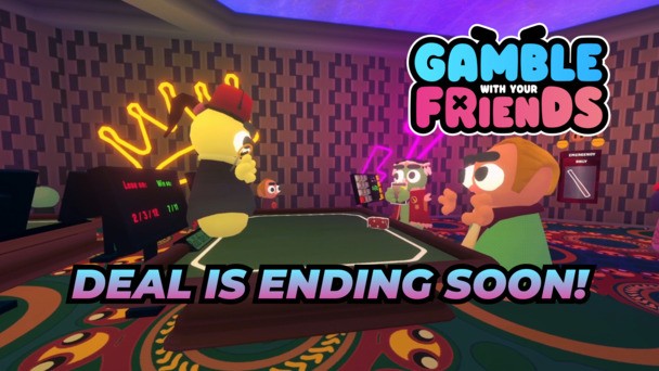 Trending co-op hit Gamble With Your Friends is 38% off on Steam, but only until tomorrow