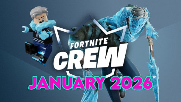 Your January 2026 Fortnite Crew Game Pass Ultimate rewards are here!