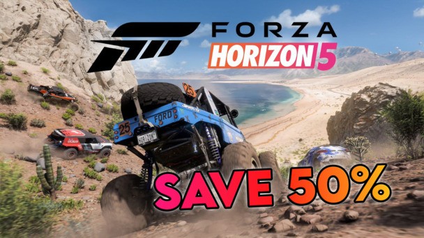 Grab Forza Horizon 5 cheap and get up to speed ahead of FH6!