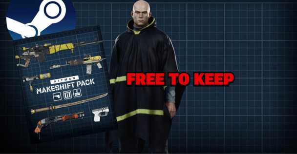 HITMAN 3 - Makeshift Pack is FREE to keep on Steam if you snag it fast