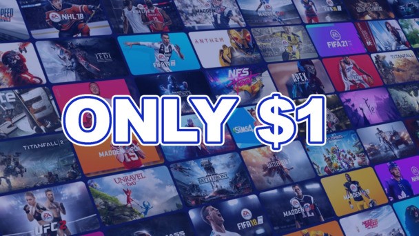 Get 1 month of EA Play for $1 on PlayStation for a limited time