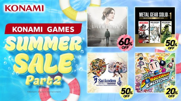 Steam’s Konami Summer Sale 2026 returns for round two with up to 85% off