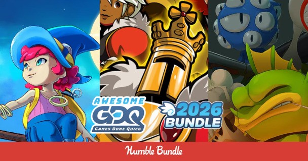 Humble Awesome Games Done Quick 2026 Bundle gets you 10 games for $10