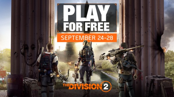 The Division 2 is FREE to play for 5 days starting tomorrow