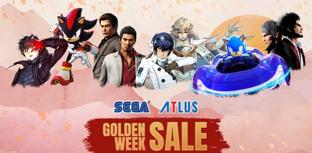 SEGA and ATLUS Golden Week Sale hits Steam with discounts of up to 80%
