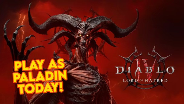 Don't wait 'til April: preorder Diablo IV Lord of Hatred & access the Paladin class today!