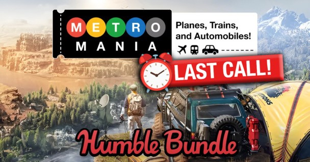 LAST CHANCE: It's deals on wheels with Humble's Metro Mania Bundle as 8 cheap Steam keys go up for grabs!