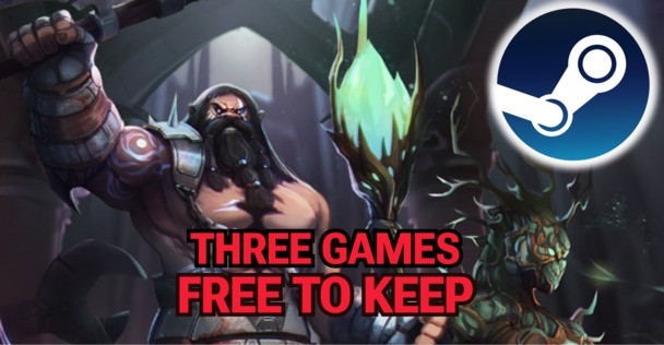 Steam’s FREE-to-keep streak continues with three games at 100% off for a limited time