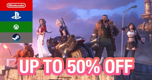 FFVII Remake Intergrade is now up to 50% off across all platforms