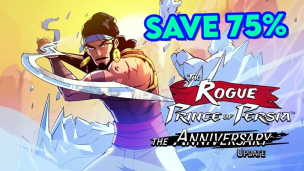 The Rogue Prince of Persia is 75% off as its massive Anniversary Update arrives!
