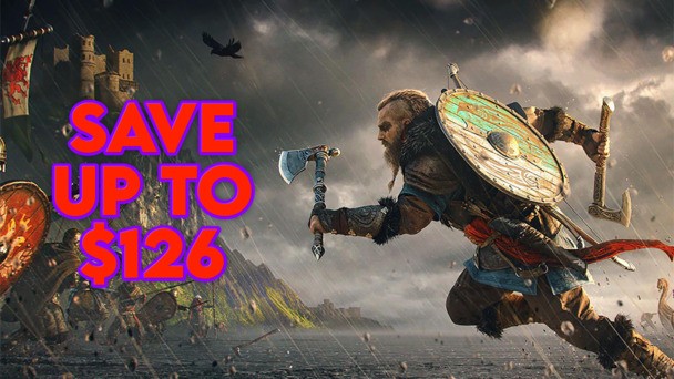 Assassin's Creed Valhalla Steam keys are discounted by 90% across all editions!