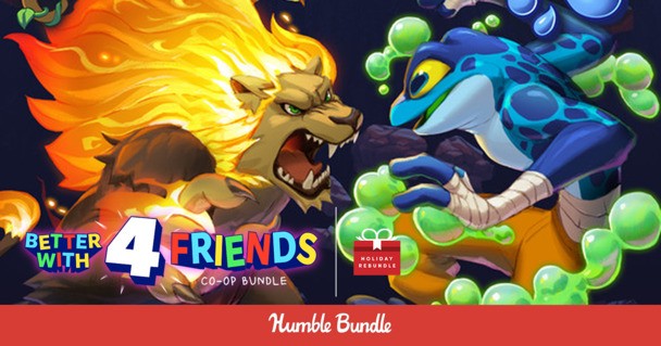 Humble Better with 4 Friends Co-Op Bundle Encore returns with 8 games for $10