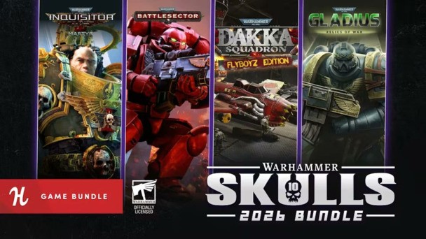 Humble Warhammer Skulls 2026 Bundle starts at $5 for 3 Steam games!