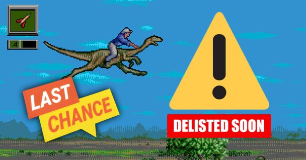 Jurassic Park Classic Games Collection is getting delisted TOMORROW! (Updated)