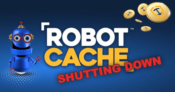 The Robot Cache store is shutting down, and users will lose access to all purchased games