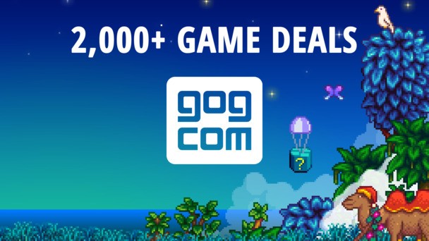 GOG is back with more than 2,000 game deals and discounts up to 95%