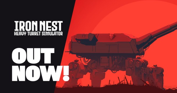 Iron Nest is out now exclusively on Steam, delighting heavy-duty sim fans at 25% off