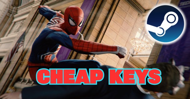 Marvel’s Spider-Man Steam keys got caught in a web of discounts with up to 62% off
