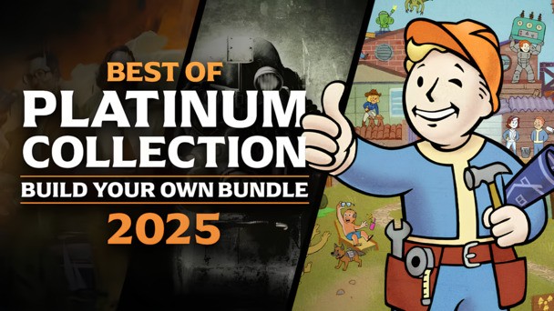 Fanatical's BYO Best of Platinum Collection 2025 Bundle features 22 of the year's best sellers!