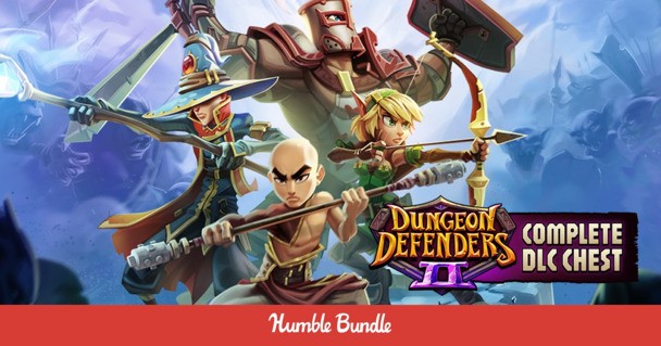 This new Humble Bundle is a treasure chest of DLC for the F2P game Dungeon Defenders II