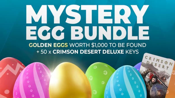 Fanatical's new Mystery Egg Bundle has Crimson Desert Steam keys waiting to be found!