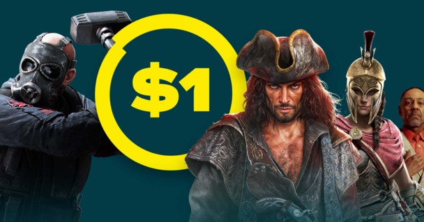 Get 50+ Ubisoft games for just 1$ with this Ubi+ Classics deal!