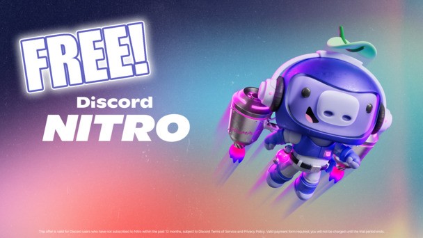 You can now claim 1 month of Discord Nitro FREE on the Epic Games Store