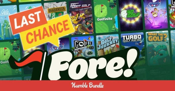 FINAL CHANCE: Humble Fore! A Golf Games Bundle swings in starting at $8