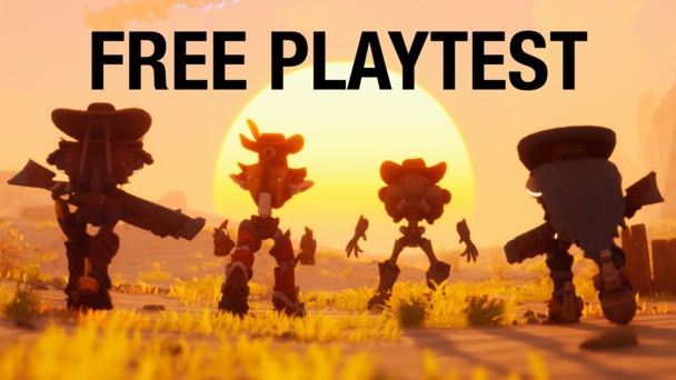 FREE Far Far West Playtest: Check out this chaotic co-op shooter at no extra cost