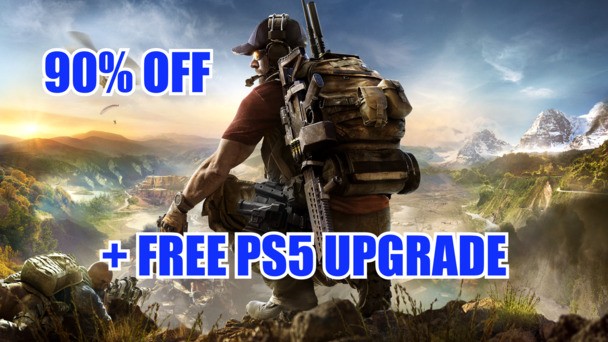 Secure a FREE Ghost Recon Wildlands PS5 Upgrade by getting the game 90% off