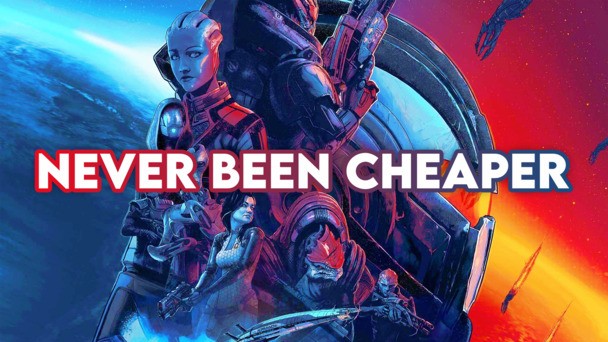 Steam's Mass Effect Legendary Edition deal sees the trilogy reach its historical low price