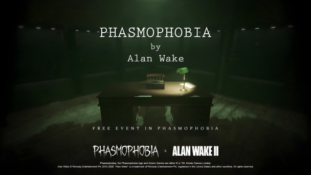 Phasmophobia is getting a FREE Alan Wake II crossover for all players next month (& it's on sale too)