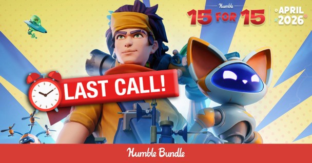 FINAL HOURS: Humble's 15 for $15 Bundle April 2026 packs Chip 'n Clawz, Black Skylands & more