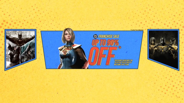 DC Franchise Sale brings supercharged Steam deals on superhero games