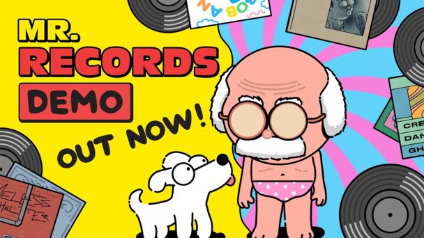 Spin on this: Mr. Records' FREE Steam demo is ready to rock!