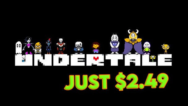 This Undertale Steam discount drops the indie great to just $2.49!